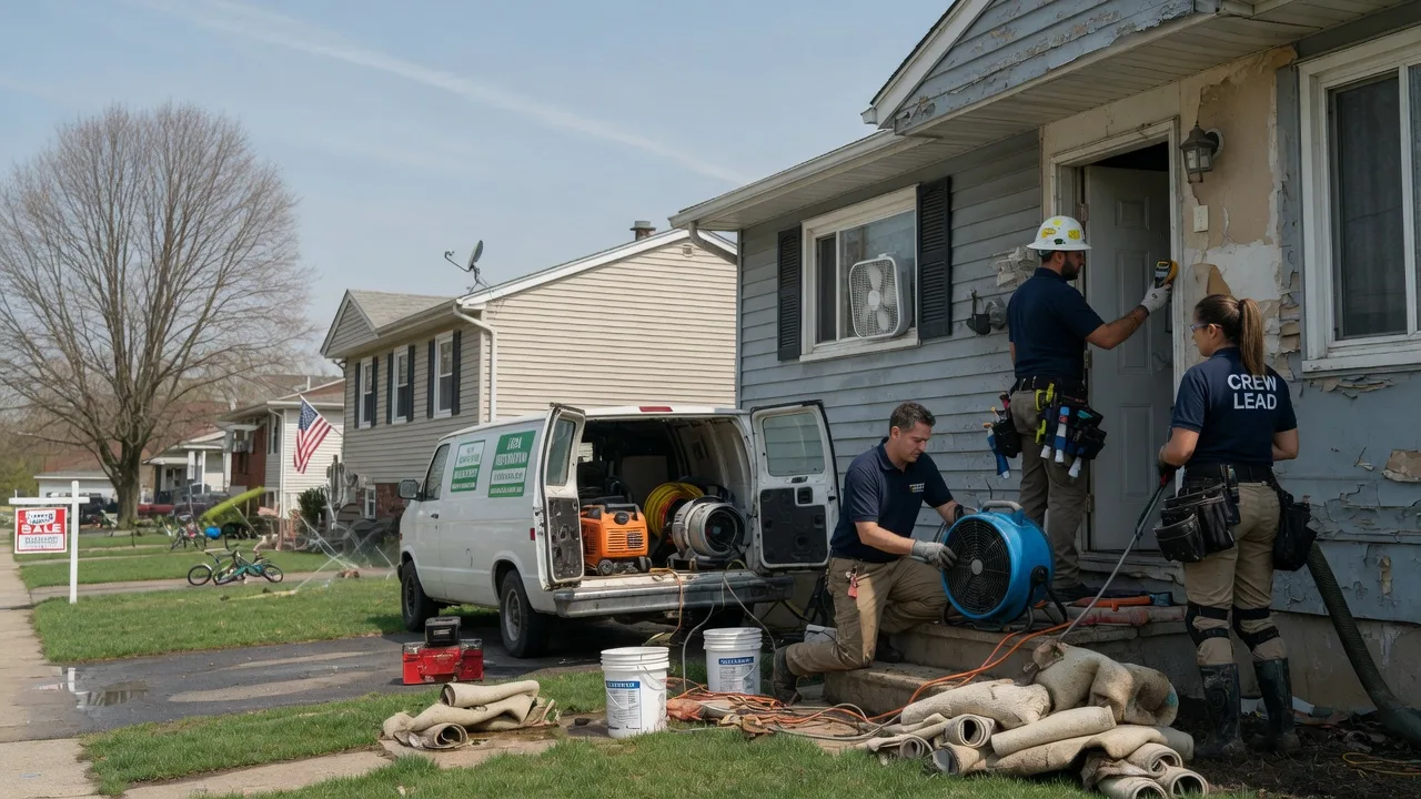 Flood Cleanup in Shunk, PA near me
