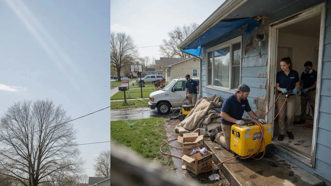 Basement Flood Cleanup in Shunk, PA near me